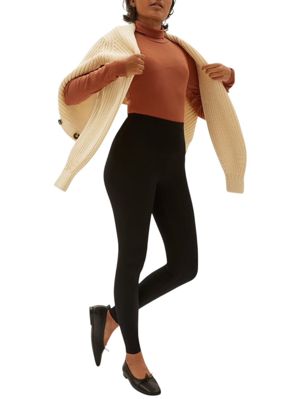 Everlane Sleek Black Perform Leggings Size S